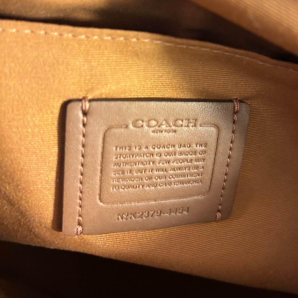 Coach Zip Top Tote Bag - Picture 10 of 16